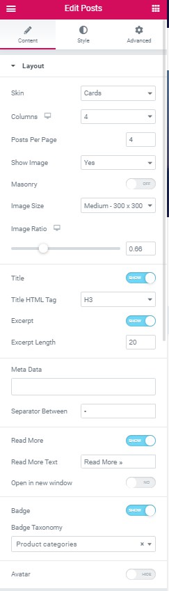 elementor編輯product-archive教程-2