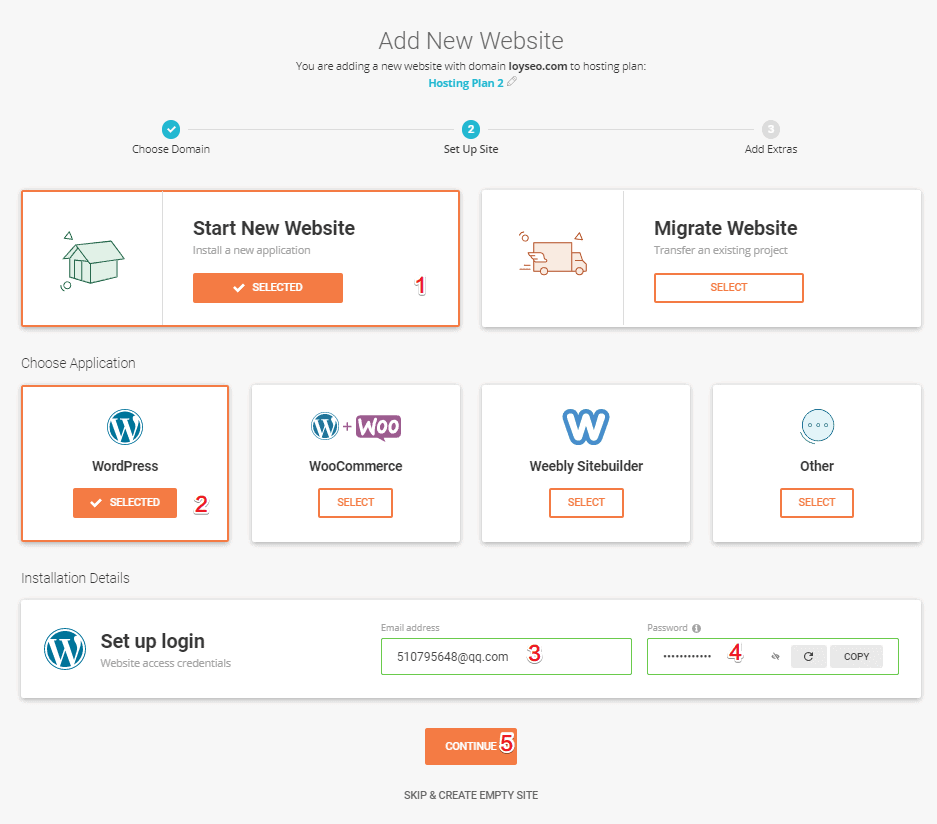 siteground创建wordpress网站教程 4 - SiteGround主機:購買注意事項、建站教程、郵箱教程 siteground創建wordpress網站教程-4