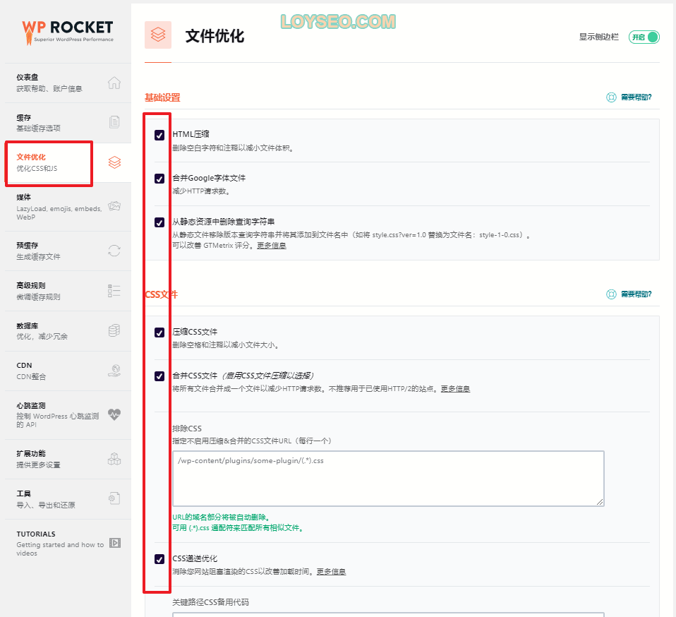 wprocket設置教學2 - 如何使用WP Rocket加速WordPress網站 wprocket設置教學-2