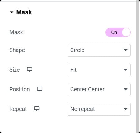 Elementor advanced mask - Elementor教程:Advanced高级设置详解 Elementor advanced mask