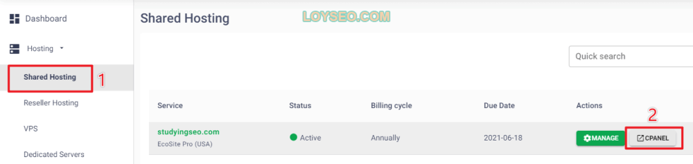 add a new domain wordpress website in greengeeks 1 - GreenGeeks主機:購買注意事項、建站教程 add a new domain wordpress website in greengeeks 1