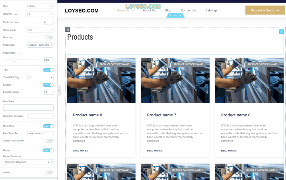 elementor woocommerce archive template 6 - 如何用Elementor製作woocommerce產品列表【視頻】 elementor-woocommerce-archive-template-6