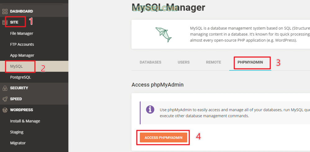 siteground phpmyadmin - 如何在不停機的情況下將Wordpress網站搬運到新主機(3種方法) siteground phpmyadmin