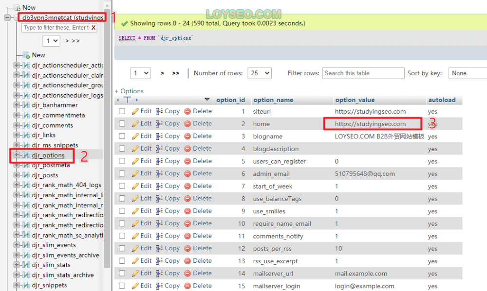 siteground phpmyadmin 2 - 如何在不停機的情況下將Wordpress網站搬運到新主機(3種方法) siteground phpmyadmin 2