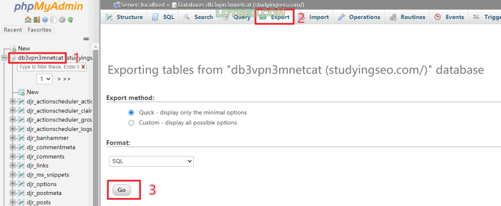 siteground phpmyadmin 3 - 如何在不停機的情況下將Wordpress網站搬運到新主機(3種方法) siteground phpmyadmin 3