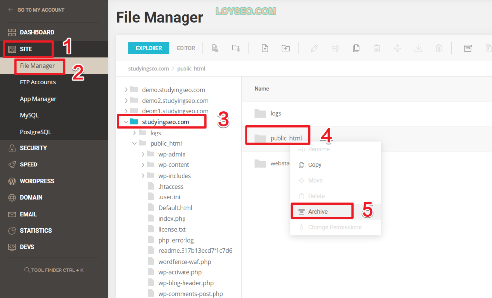 siteground sitetools file archive - 如何在不停機的情況下將Wordpress網站搬運到新主機(3種方法) siteground sitetools file archive