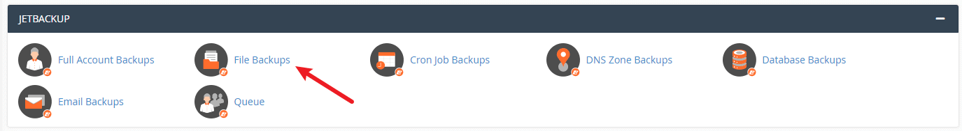 fastcomet backup restore file manager