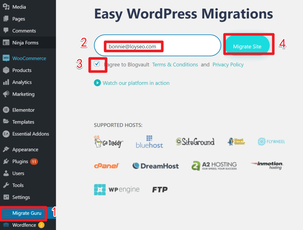 image 119 - 如何用Migrate Guru免費外掛程式進行WordPress網站搬家或克隆 Migrate Guru網站搬家教程