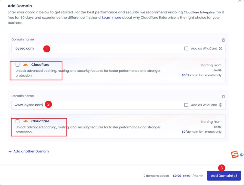 cloudways add domain - Cloudways主机教程(含3个月7折优惠码、赠建站教程或主题插件) cloudways add domain