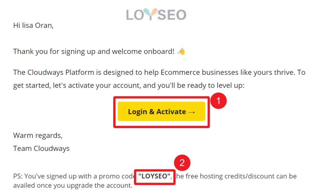 cloudways email 2 - Cloudways主机教程(含3个月7折优惠码、赠建站教程或主题插件) Cloudways主机教程(含3个月7折优惠码、赠建站教程或主题插件)