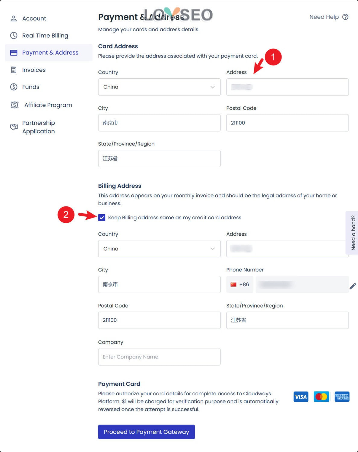 cloudways payment 1