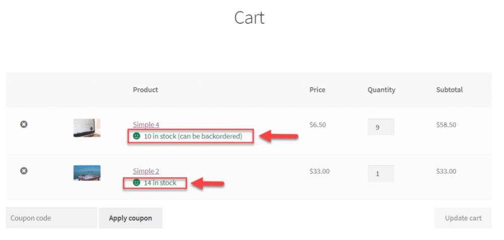woocommerce cart show stock 1024x488 1 - WooCommerce:在購物車頁面上顯示產品庫存 woocommerce cart show stock 1024x488 1
