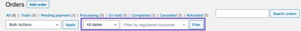 filter order - WooCommerce訂單教學 filter order