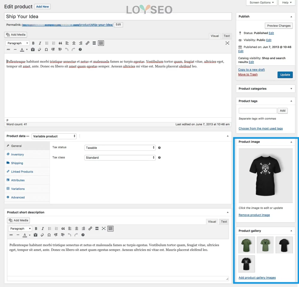 adding and managing products - 如何用WooCommerce管理和添加產品 如何用WooCommerce管理和添加產品