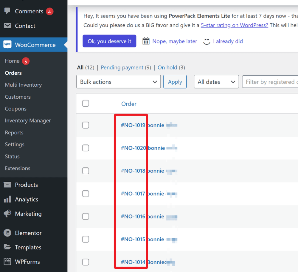 woocommerce sequential order numbers - WooCommerce:如何實現自定義連續訂單號 WooCommerce:不用外掛程式實現自定義連續訂單號