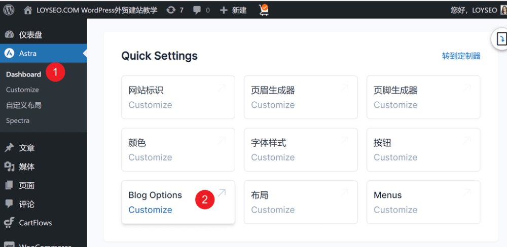 astra free blog options - 外貿獨立站架設網站教學(1):零基礎用Astra主題做外貿獨立站 Astra主題教學:如何製作B2B外貿獨立站