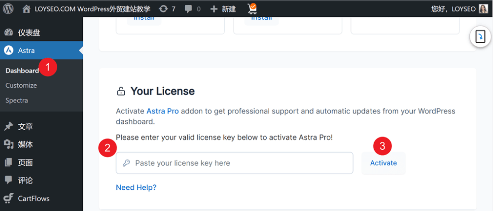 astra pro license - 外貿獨立站架設網站教學(1):零基礎用Astra主題做外貿獨立站 Astra主題教學:如何製作B2B外貿獨立站