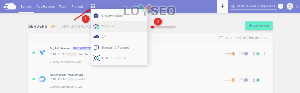 cloudways elastic email addon 17 - 在Cloudways中配置Elastic Email擴展,用以在網站中發送通知、交易、行銷類郵件 cloudways addons