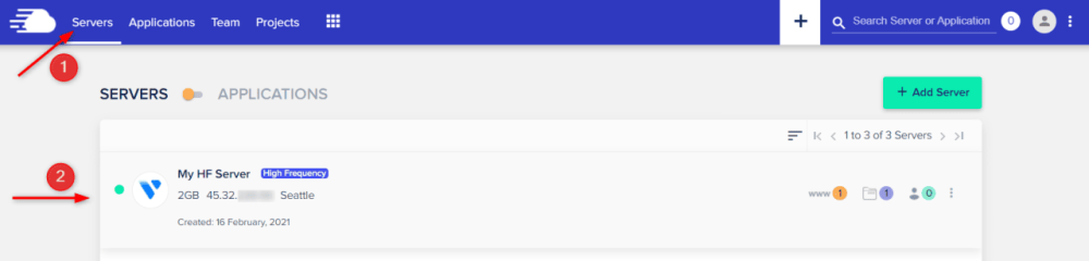 elastic email addon 1 - 在Cloudways中配置Elastic Email擴展,用以在網站中發送通知、交易、行銷類郵件 將Elastic Email綁定到伺服器