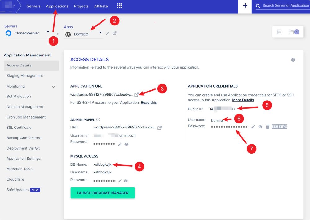 cloudways wordpress migrator setting 2 - 如何将WordPress网站搬到Cloudways主机里 如何将WordPress网站搬到Cloudways主机里