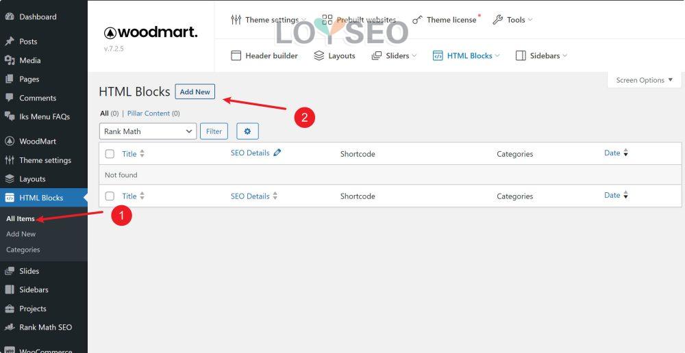 woodmart theme footer setting 2 - WoodMart主題設置頁腳 WoodMart主題設置頁腳
