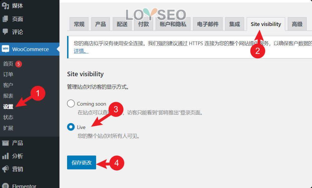woocommerce site visibility - 外貿獨立站架設網站教學(2):零基礎用Elementor外掛搭建外貿獨立站 外貿獨立站架設網站教學(2):零基礎用Elementor外掛搭建外貿獨立站